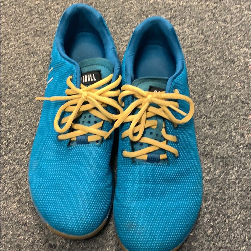 Blue no bull training shoes